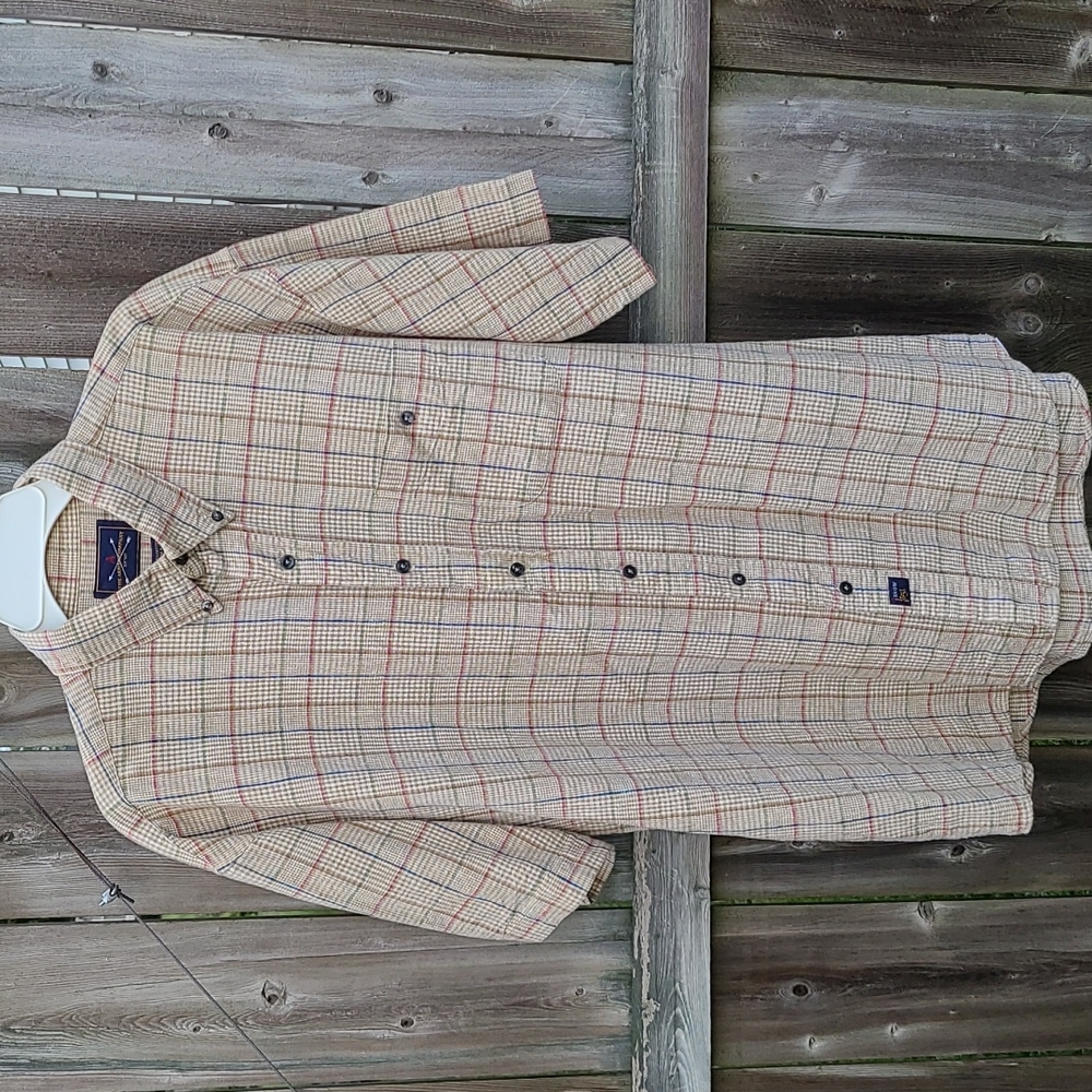 Plaid Linen Shirt by The Arrow Company